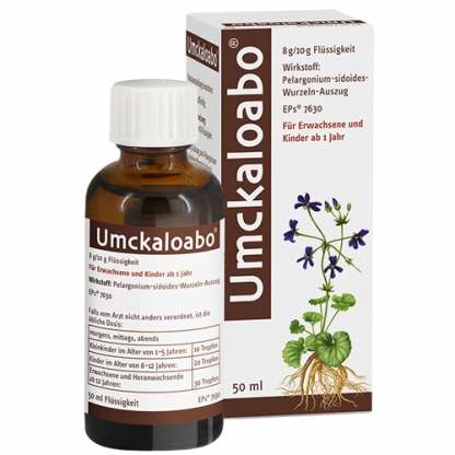 UMCKALOABO - UMCKALOABO,Arzneimittel,zur,Behandlung,akuten,Atemwegsinfekten,Erk�ltung,akute Atemwegsinfekte,Bronchitis,Entz�ndung der Bronchien,Sinusitis,Nasennebenh�hlen-Entz�ndung,Tonsillitis,Mandel-Entz�ndung