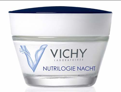 Vichy Nutrilogie Nachtcreme für die Regeneration der Haut in der Nacht
